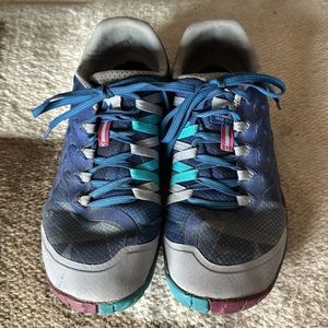 Merrell trail glove 4 Barefoot 8.5 Blue
